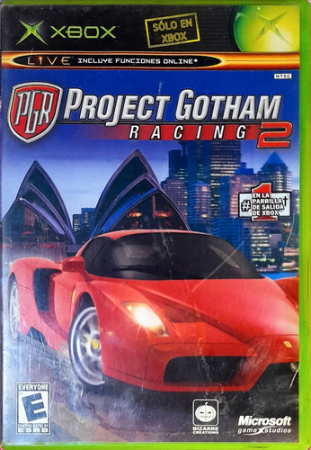 Juego Xbox Project Gotham Racing 2 Año 2003 