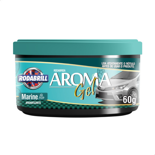 Cheirinho Automotivo Odorizador Aromatizante Para Carro 60g Fragancia Marine