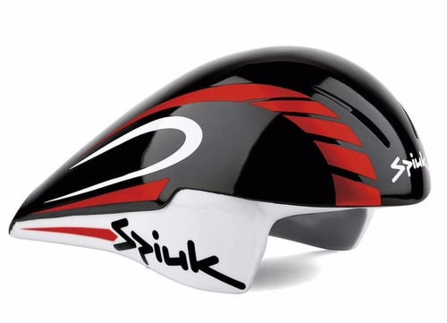 Capacete Spiuk Kronos Triathlon Contra Relogio Aero Preto