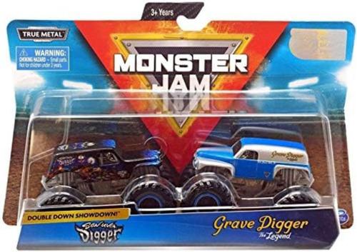 Monster Jam Grave Digger Vs Son-uva Digger Monster Truck Duo