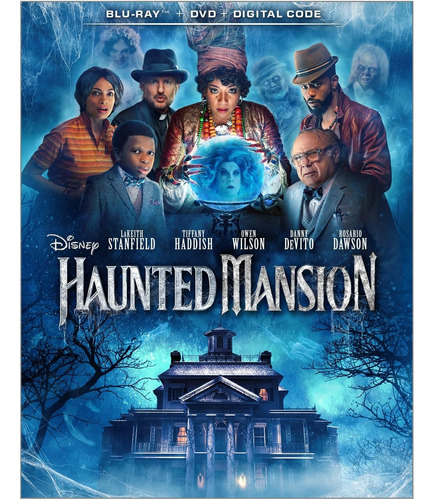 Blu-ray + Dvd Haunted Mansion / Mansion Embrujada (2023)