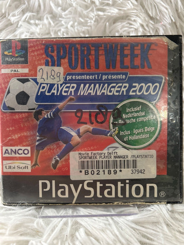 Jogo Sportweek Player Manager 2000 Ps1 Original (Usado)