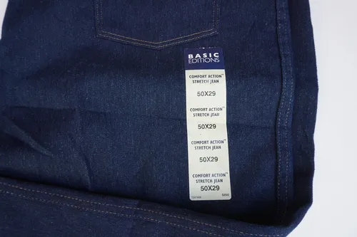 Jeans Basic Editions 50 X 29 Stretch Resorte En Cintura Meses