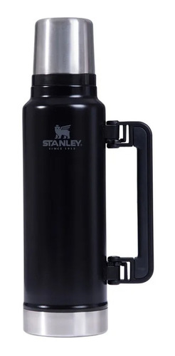 Termo Stanley Classic Bottle De 1.4lts Negro Tapon Cebador