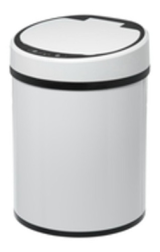 Imagen 3 de 10 de Tacho Basura Acero Tapa Automatica Bronzen Con Sensor 8l