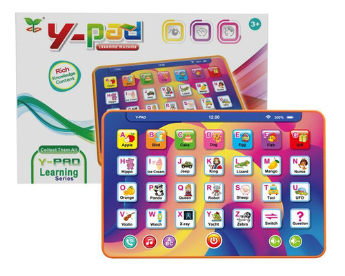 Tablet Educacional De Aprendizagem Infantil Letras/palavras