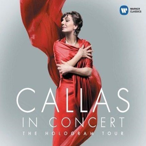Cd Maria Callas en concierto The Hologram Tour Original Novo