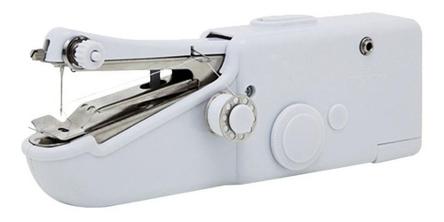 Mini máquina de costura de mão Westpress 10408 portátil branca