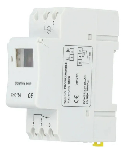 Interruptor Temporizado Recargable Display Lcd Fácil De Usa