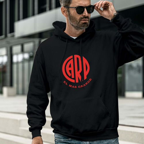 Buzo Canguro River Carp Hombre Mujer Algodón Premium