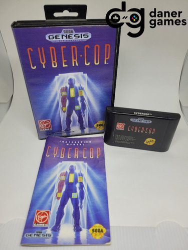 Cyber Cop - Mega Drive - Genesis- Original- Leia A Descrição