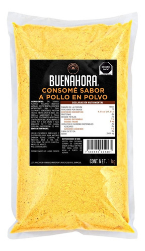 Consomé De Pollo En Polvo Excelente Calidad 1 Kg
