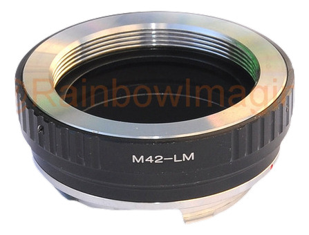 Ajustable M42 Lente Para Cámara Con Montura Leica M Adaptado