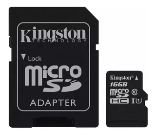 Memoria Micro Sd 16gb C10 Kingston Canvas Select
