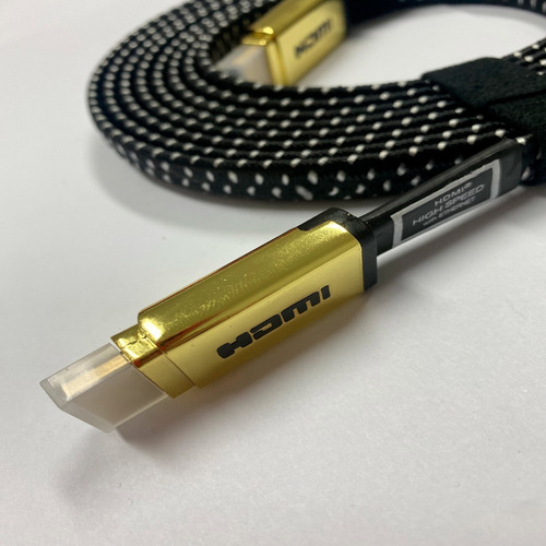 Cable Hdmi 4k 2.0 Mallado Largo 3 Metros Máxima Resolución