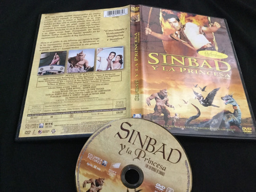 Sinbad Y La Princesa  Dvd 
