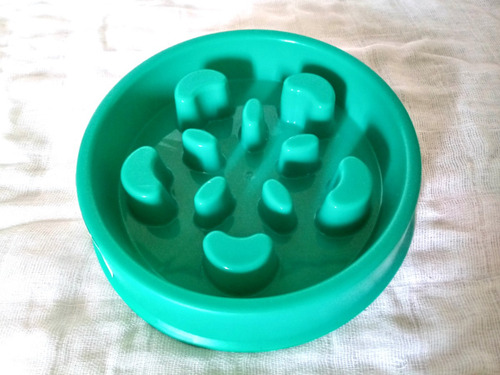 Plato Para Comer Lento Chico Para Perro Razas Chicas O Gatos