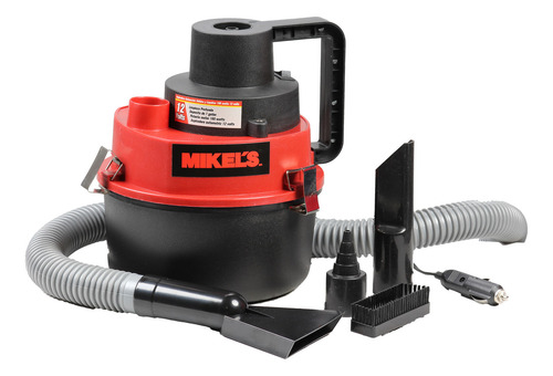 Aspiradora Sólidos Y Líquidos 12 V 160 W Negro/rojo Mikels