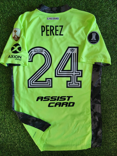 Camiseta River Plate Utileria Arquero Enzo Libertadores 2021 (Usado)
