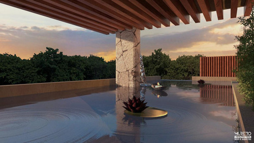 Departamento 2 Hab | Roofgarden | Tulum | 5ta Av.| Alberca | Deck | Segundo Piso
