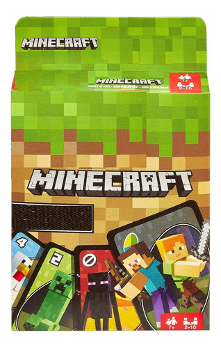 Juego De Cartas Minecraft Para Toda La Famila De 2 A 10 Jgds