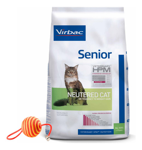 Alimento Gato Hpm (virbac) Senior 6 Kg + Promo!