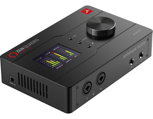 Interface de áudio Antelope Zen Quadro Synergy Core cor preta