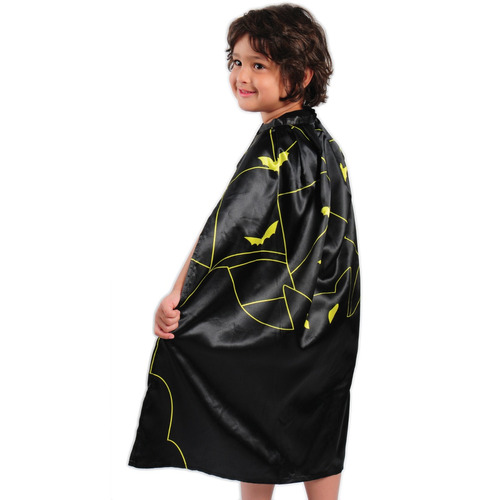 Disfraz Para Niños Capa De Superhéroe Murciélagos Talla