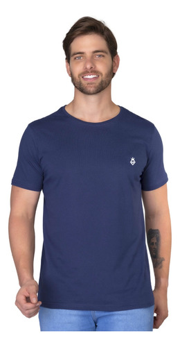 Camiseta Masculina Algodão Básica Camisa Atacado 30.1 Lisa