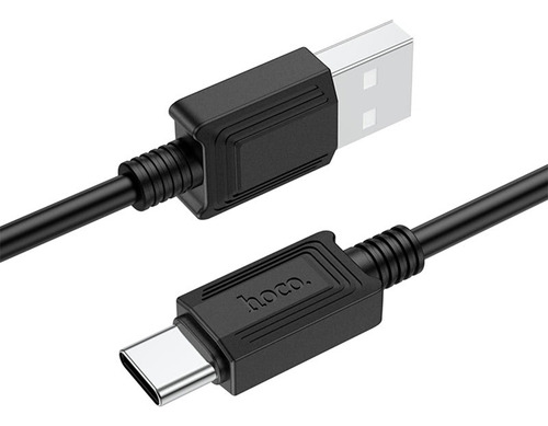 Cable De Datos Usb A Tipo C 1m Hoco X73 Negro De Calidad