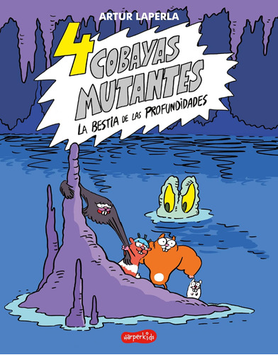 Libro: 4 Cobayas Mutantes. La Bestia De Las Profundidades: (