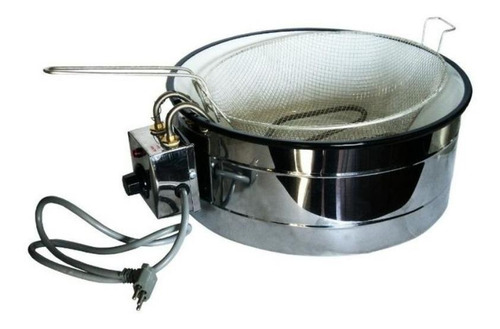 Fritadeira industrial Equipamentos Inox Tacho 3.5 L aço inoxidável 220V