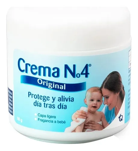 Crema N 4 Antipañalitis Original Pote X 110 Gramos