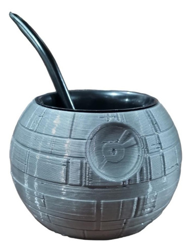 Mate Estrella De La Muerte Star Wars En 3d Incluye Bombilla