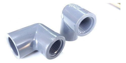 Codo Mixto 1'' X 90 Industrial Cedula 80 Pvc Cem X Rosc