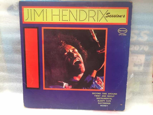 Lp Jimi Hendrix Session's Orfeon Lp13-2082 Rarísimo