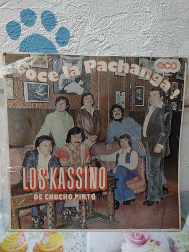 Los Kassino De Chucho Pinto Disco De Vinil Lp 