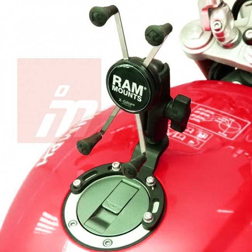 Soporte Ram Mount De Tanque Nafta Moto iPhone X 8 Bmw Versys