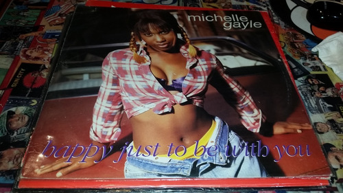Michelle Gayle Happy Just To Be With You Vinilo Maxi Europe
