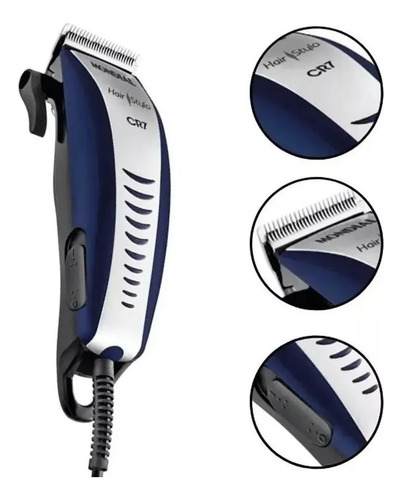 Máquina De Cortar Cabelos Hair Stylo Cr-07 Mondial