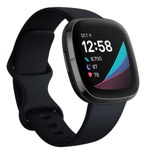 Reloj Inteligente Fitbit Sense Advanced Heart Health Carbon
