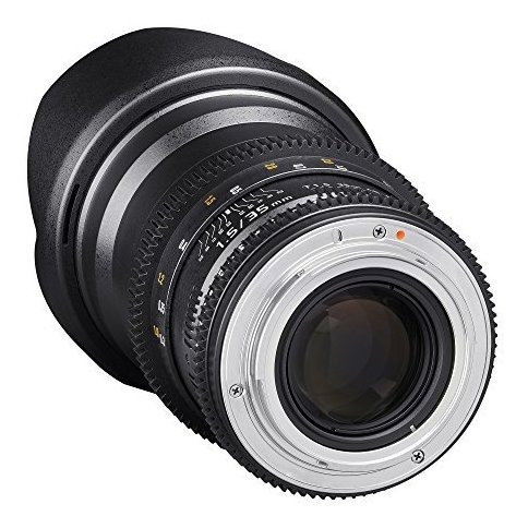 Imagen 4 de 6 de Rokinon Cine Ds Ds35m-c 35mm T1.5 As If Umc Lente Gran Angul