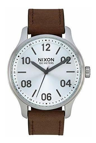 Patrol Leather A*******m Water Resistant Men's Analog Classi