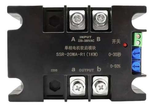Módulo Partida Suave Soft Start 1kw Para Motor Monofásico