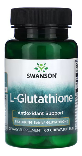 Glutation 50 Mg 60 Tab, Sublingual Antioxidante Swanson