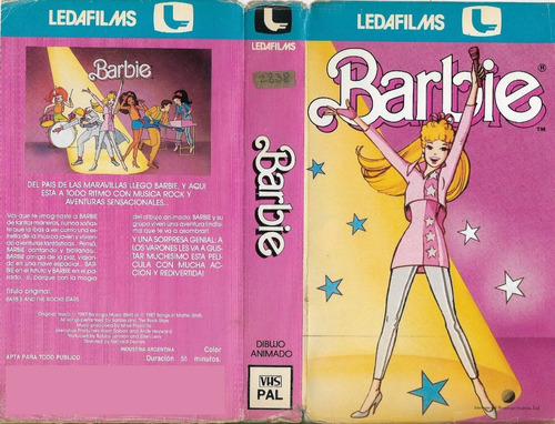 Barbie Vhs Original Ledafilms