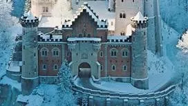 Quebra-cabeça Inverno na Paisagem do Castelo de Windsor