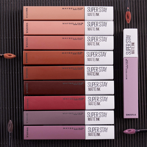 Labial Maybelline Matte Ink Super Stay color visionary