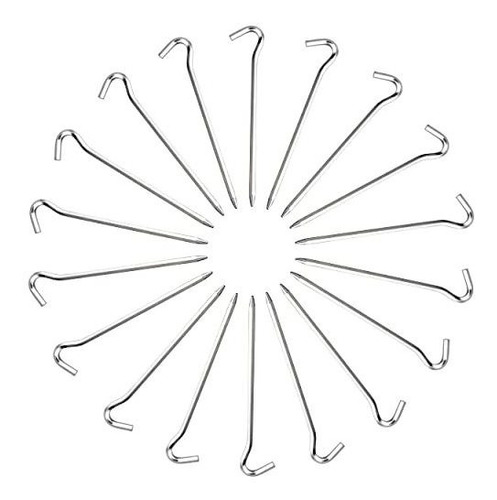 Pegs De Tenta - 18pcs Aluminium Tent Stakes Pegs With 3d7vg