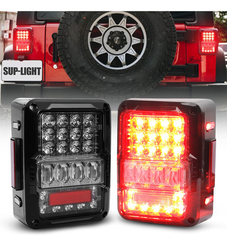 Sup-light Luz Trasera Led Para Jeep Wrangler Jk Jku Lampara